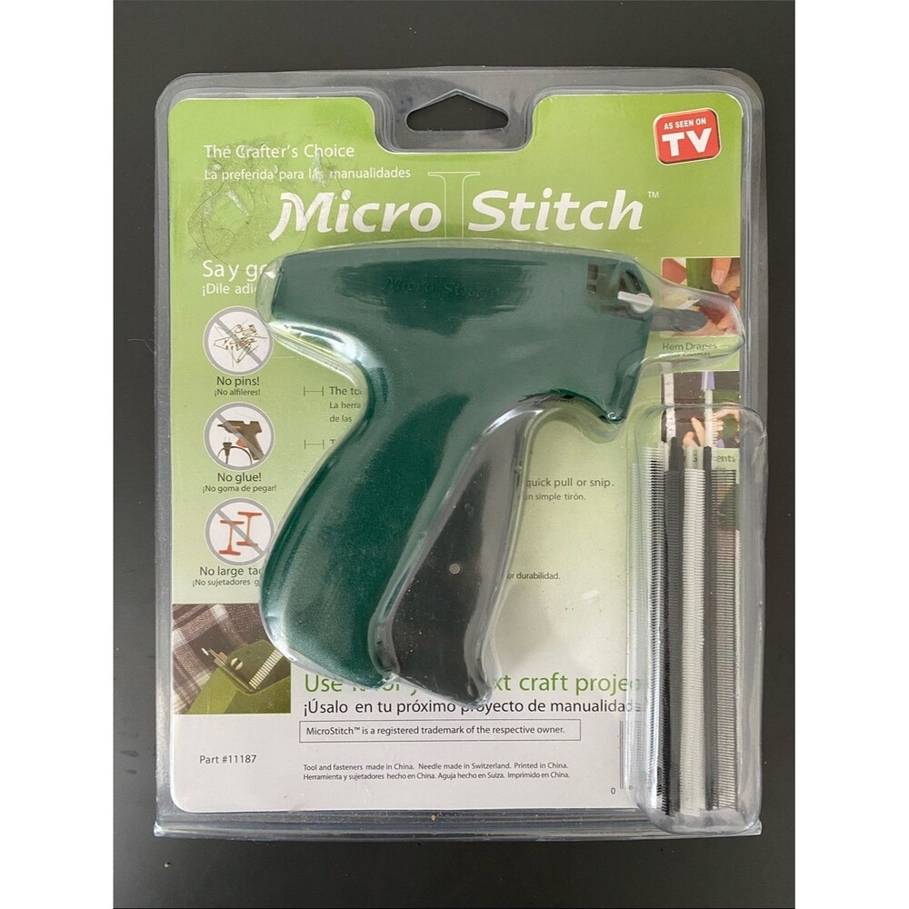 NEW MicroStitch Tagging Gun Kit Includes 1 Needle